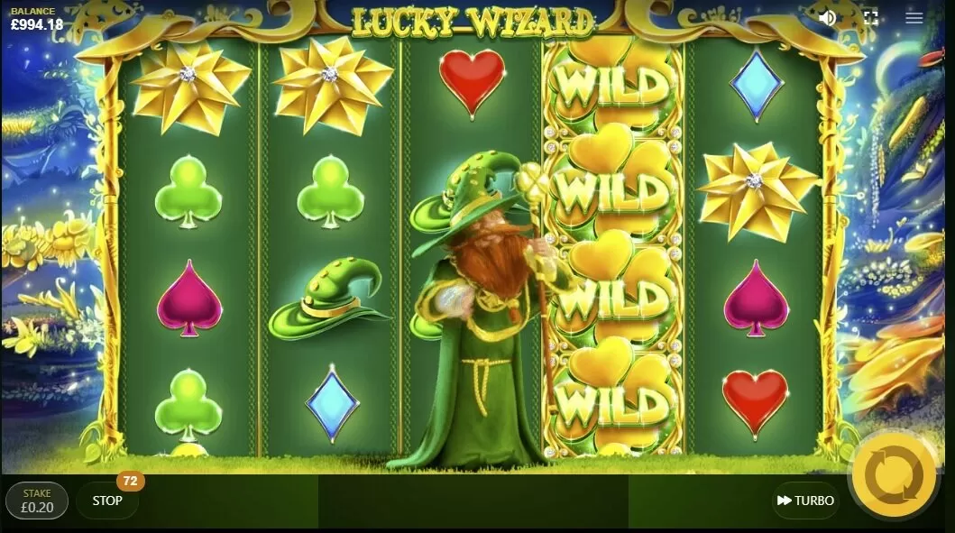 Lucky Wizard gameplay