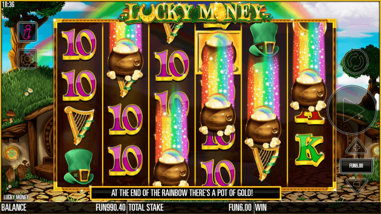 lucky money gokkast gameplay