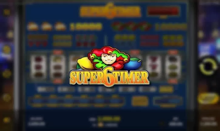 Super6Timer gokkast logo