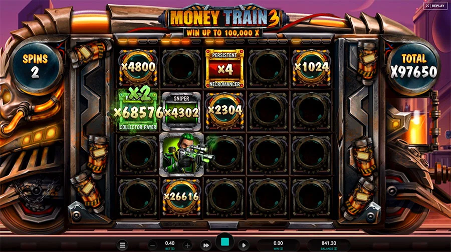 money train 3 free spins