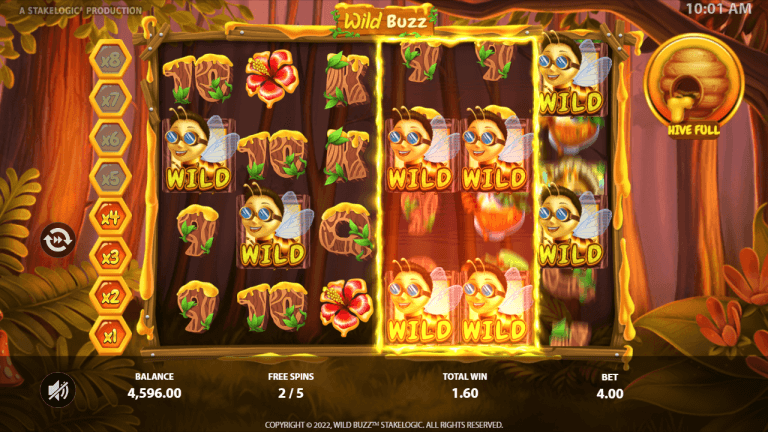 Wild Buzz gokkast gameplay