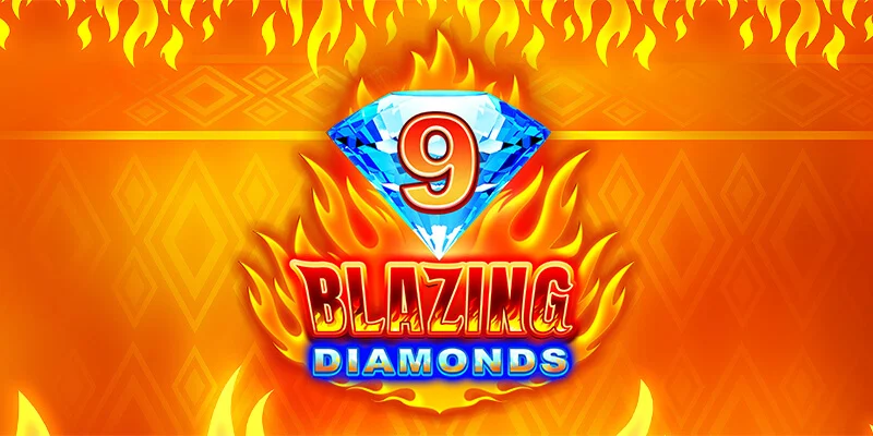 9 Blazing Diamonds WOWpot gokkast